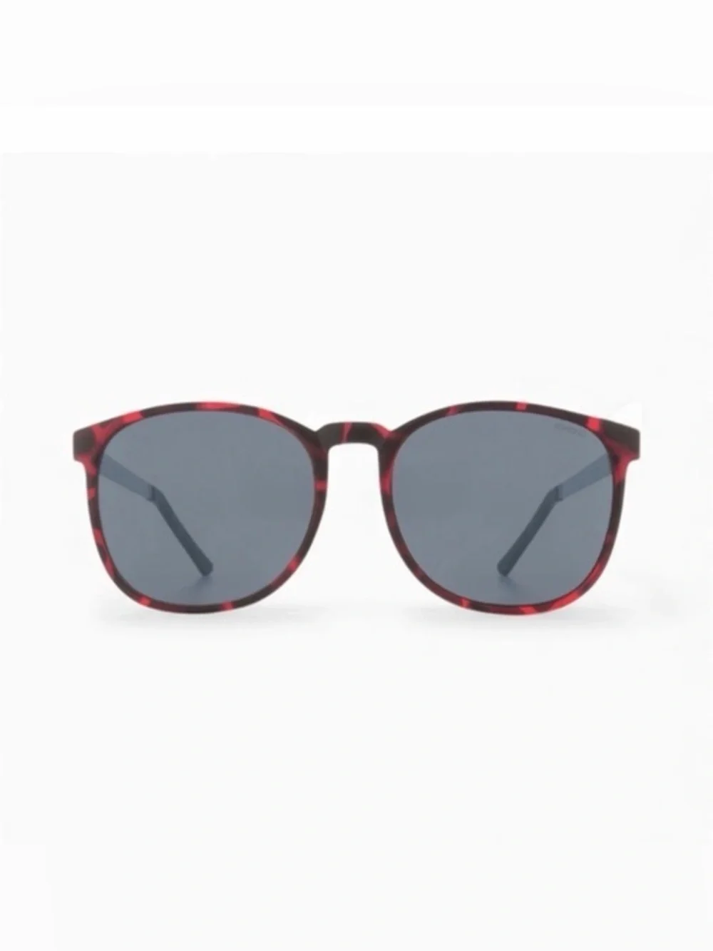 Komono Red and Black Sunglasses NEW Urkel Tortoise Silver